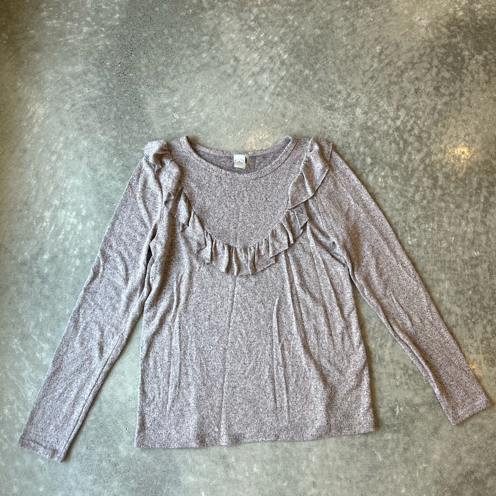 Ruffle Paper Crane Long Sleeve